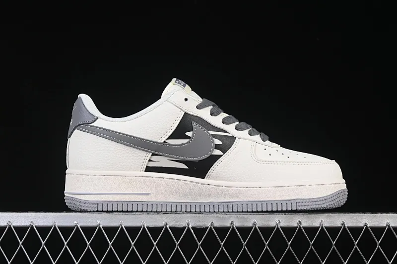 All categories Nk Air Force 1 Air Force series Nk Air Force 1 Low Air Force low top Nike Air Force 1'07 Low Supreme joint graffiti beige gray Air Force 1 low top casual sneakers QW5606-272
